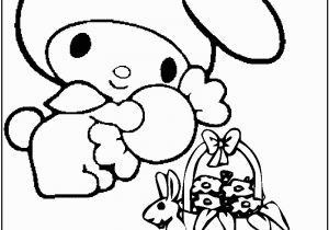 Hello Kitty Easter Coloring Pages to Print Hellokitty Easter Coloring Page