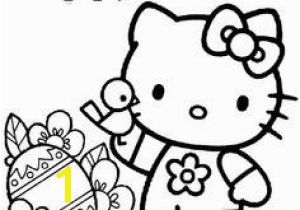 Hello Kitty Easter Egg Coloring Pages 20 Best Hello Kitty Spring Easter Images On Pinterest
