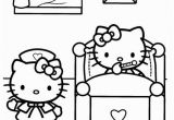 Hello Kitty Get Well soon Coloring Pages Get Well soon Coloring Sheet Hello Kitty