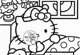 Hello Kitty Get Well soon Coloring Pages Hello Kitty Get Well soon Coloring Pages Learn to Color