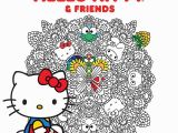 Hello Kitty Giant Coloring Pages Hello Kitty & Friends Coloring Book Volume 1 Amazon