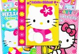 Hello Kitty Giant Coloring Pages Hello Kitty Set Of 3 Jumbo Coloring and Activity Books with Stickers for Kids Girls Boys