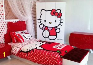 Hello Kitty Giant Wall Mural 83 Bedrooms Of Pink Minimalist Girls who Look Luxury