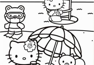 Hello Kitty Hawaii Coloring Pages Hello Kitty