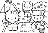 Hello Kitty House Coloring Pages Hello Kitty at the Playground Coloring Page Dengan Gambar