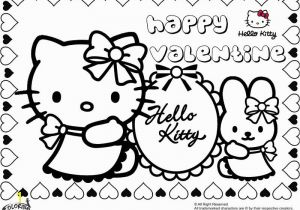 Hello Kitty I Love You Coloring Pages for Kids who Love Sanrio Celebrating Valentine by
