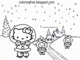 Hello Kitty Ice Skating Coloring Pages Free Coloring Pages Printable to Color Kids