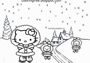 Hello Kitty Ice Skating Coloring Pages Free Coloring Pages Printable to Color Kids