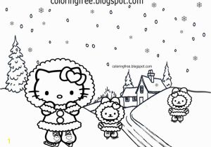 Hello Kitty Ice Skating Coloring Pages Free Coloring Pages Printable to Color Kids
