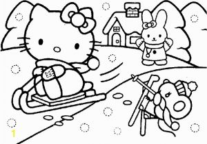 Hello Kitty Ice Skating Coloring Pages Hello Kitty Christmas Coloring Pages Best Coloring Pages