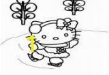 Hello Kitty Ice Skating Coloring Pages Hello Kitty Christmas Ice Skating Coloring Pages Printable