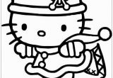 Hello Kitty Ice Skating Coloring Pages Hello Kitty Ice Skating 1 Coloring Page with Images