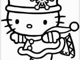 Hello Kitty Ice Skating Coloring Pages Hello Kitty Ice Skating 1 Coloring Page with Images