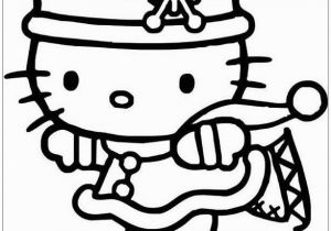 Hello Kitty Ice Skating Coloring Pages Hello Kitty Ice Skating 1 Coloring Page with Images