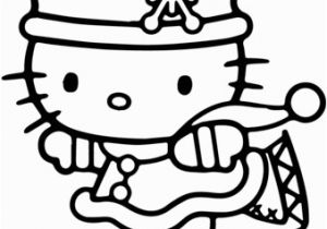 Hello Kitty Ice Skating Coloring Pages Hello Kitty Skating Coloring Page
