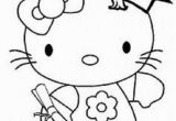 Hello Kitty Images Coloring Pages Hello Kitty Graduation Coloring Pages with Images