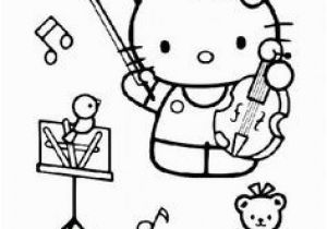 Hello Kitty Instrument Coloring Pages 365 Best Color Of Music Images In 2020