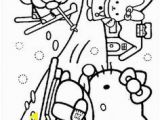 Hello Kitty Sleeping Coloring Pages 281 Best Coloring Hello Kitty Images