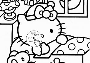 Hello Kitty Sleeping Coloring Pages 57 Best Coloring Pages for Girls Images