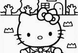 Hello Kitty Spring Coloring Pages Hello Kitty Coloring Pages