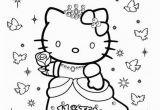 Hello Kitty Spring Coloring Pages Hellokittycoloringpage