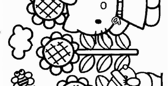 Hello Kitty Spring Coloring Pages Idea by Tana Herrlein On Coloring Pages Hello Kitty