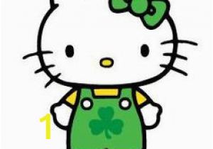 Hello Kitty St Patrick S Day Coloring Pages 143 Best â¡hello Kittyâ¡ Images