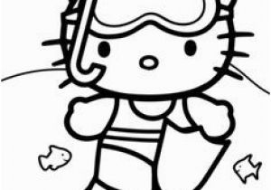 Hello Kitty Swimming Coloring Pages 19 Best Free Printable Hello Kitty Coloring Pages Images