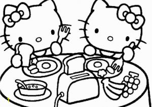 Hello Kitty Tea Party Coloring Pages Cartoon Kitty Cliparts