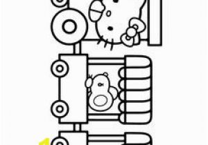 Hello Kitty Train Coloring Pages 4775 Best Hello Kitty Images