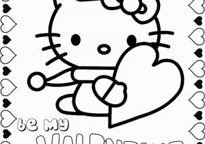 Hello Kitty Valentines Day Coloring Pages Hello Kitty Valentine Coloring Pages