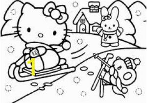 Hello Kitty Winter Coloring Pages 227 Best Coloring Hello Kitty Images