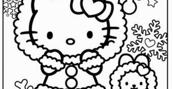 Hello Kitty Winter Coloring Pages Hello Kitty Christmas Coloring Pages Best Coloring Pages