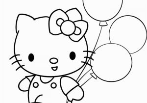 Hello Kitty with Balloons Coloring Pages Free Big Hello Kitty Download Free Clip Art