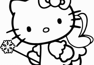 Hello Kitty with Dolphin Coloring Pages Hello Kitty Fairy Coloring Pages with Images
