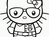 Hello Kitty with Glasses Coloring Pages Free Hello Kitty Drawing Pages Download Free Clip Art Free