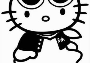 Hello Kitty with Glasses Coloring Pages Hello Kitty Coloring Book – Freshly Picked