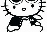 Hello Kitty with Glasses Coloring Pages Hello Kitty Princess Para Colorear Hello Kitty Coloring