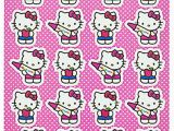 Hello Kitty with Glasses Coloring Pages Hello Kitty Stickers 4 Sticker Sheets Of 24 Hello Kitty Designs 96 total Stickers