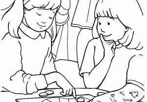 Helping Others Coloring Pages for Preschoolers Children Helping Others Coloring Pages at Getcolorings