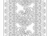 Henna Design Coloring Pages Creative Haven Mehndi Designs Coloring Book