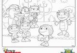 Henry Hugglemonster Coloring Page Elegant Disney Junior Coloring Pages