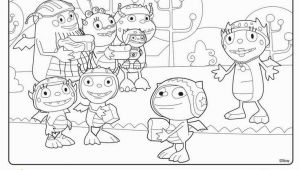 Henry Hugglemonster Coloring Page Elegant Disney Junior Coloring Pages