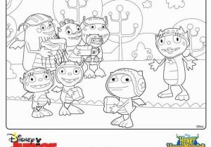 Henry Hugglemonster Coloring Page Elegant Disney Junior Coloring Pages