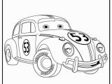 Herbie the Love Bug Coloring Pages Love Bug Herbie the Movie Coloring Page Pages Sketch