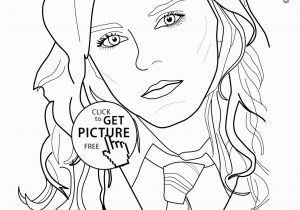 Hermione Granger Coloring Page 1074 Challenge Free Clipart 7
