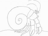 Hermit Crab Coloring Page Eric Carle Hermit Crab Clipart Eric Carle Pencil and In Color