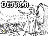 Heroes Of the Bible Coloring Pages Deborah the Bible Heroes Coloring Page Netart