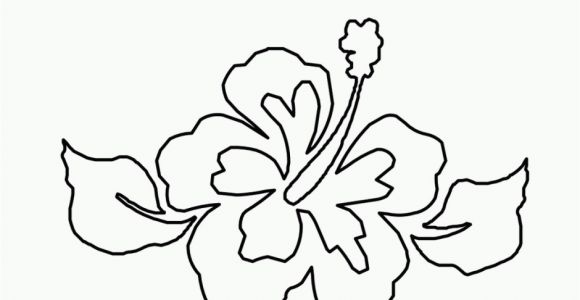Hibiscus Flower Coloring Page Tropical Flower Coloring Pages Coloring Pages Kids 2019