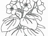 Hibiscus Flower Coloring Page Violet Flower Coloring Page Free Printable Coloring Pages